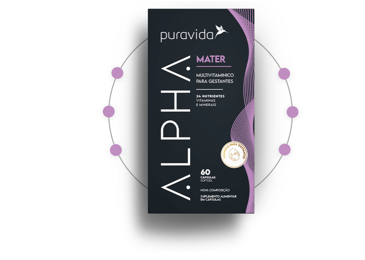 Produto Alpha Mater puravida
