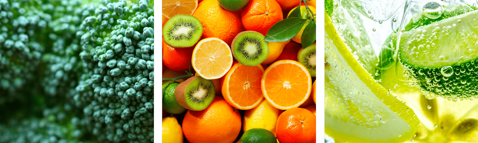 Frutas ricas em vitamina C