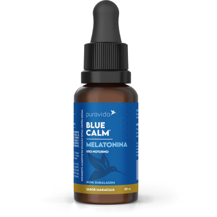 Blue Calm melatonina sabor maracujá