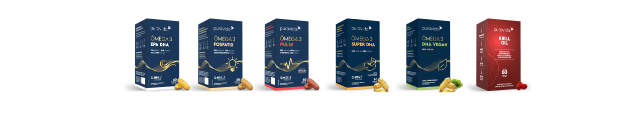 Pacote de produtos Omega Vegan