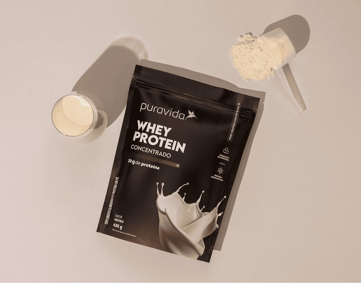 Whey Protein Concentrado sabor Neutro